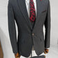 Selma Anthracite Patterned Slim Fit Suit