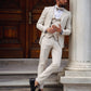 Eder Beige Tuxedo Suit