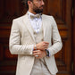 Eder Beige Tuxedo Suit