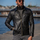 Sami Black Slim Fit Jacket