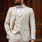 Eder Beige Tuxedo Suit