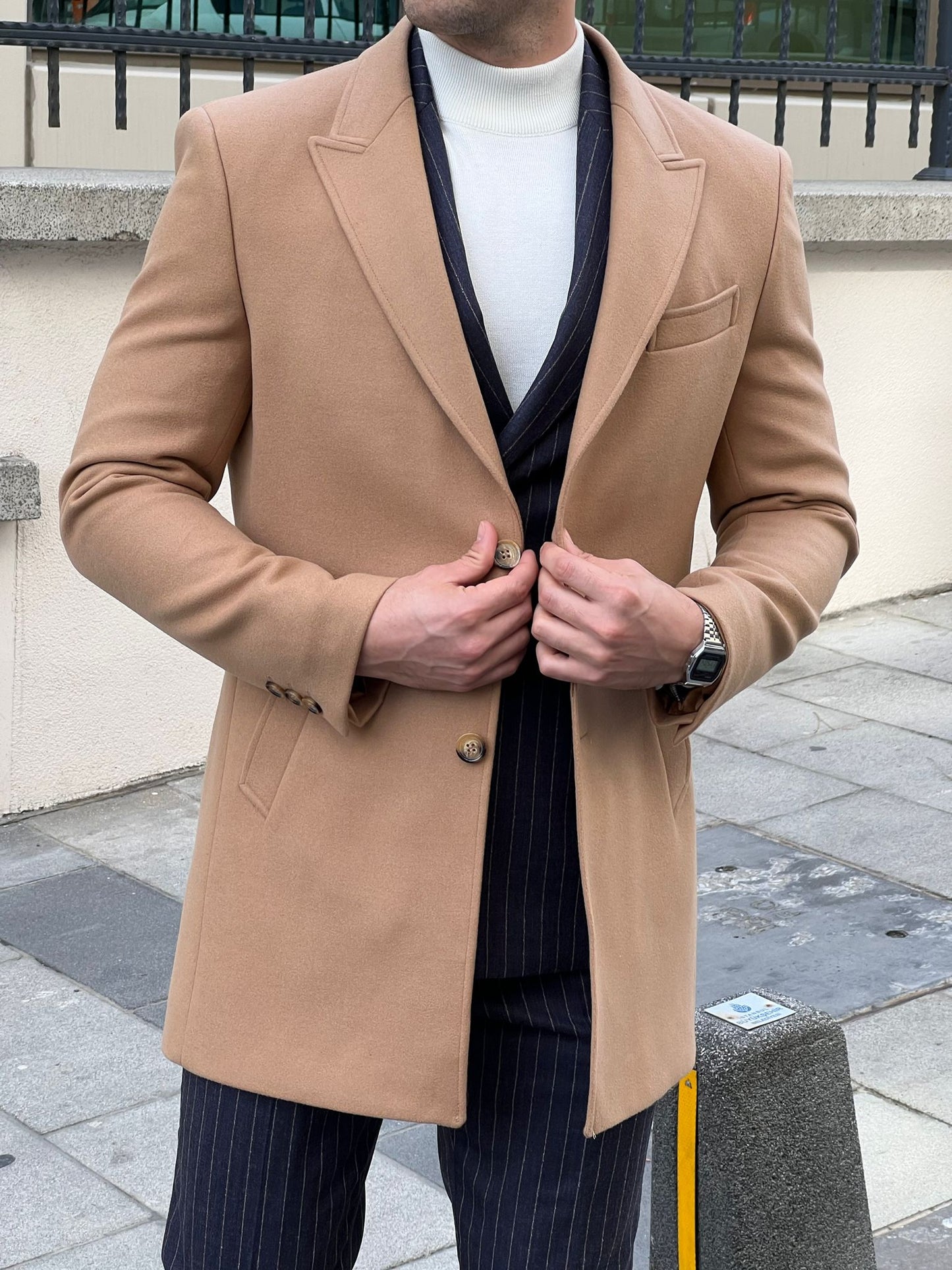 Maxwell Camel Wool Coat