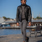 Sami Black Slim Fit Jacket