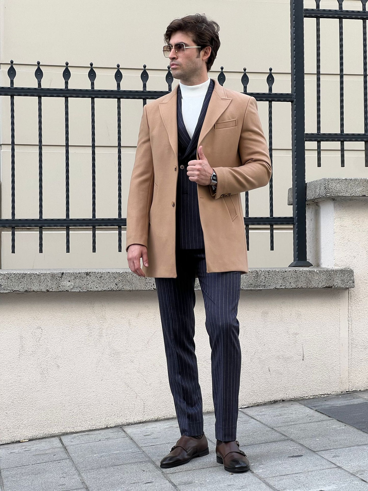 Maxwell Camel Wool Coat