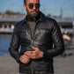 Sami Black Slim Fit Jacket