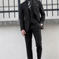 Siena Black Slim Fit Suit