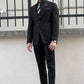 Siena Black Slim Fit Suit