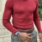 Treviso Red Turtleneck Sweater