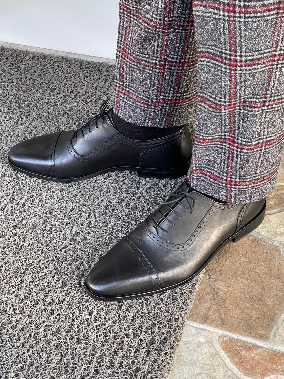 Lincoln Black Classic Shoes