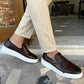 Lyon Brown Casual Shoes