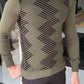 Tucson Khaki Patterned Slim fit Sweater