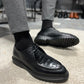 Nyon Black Leather Shoes