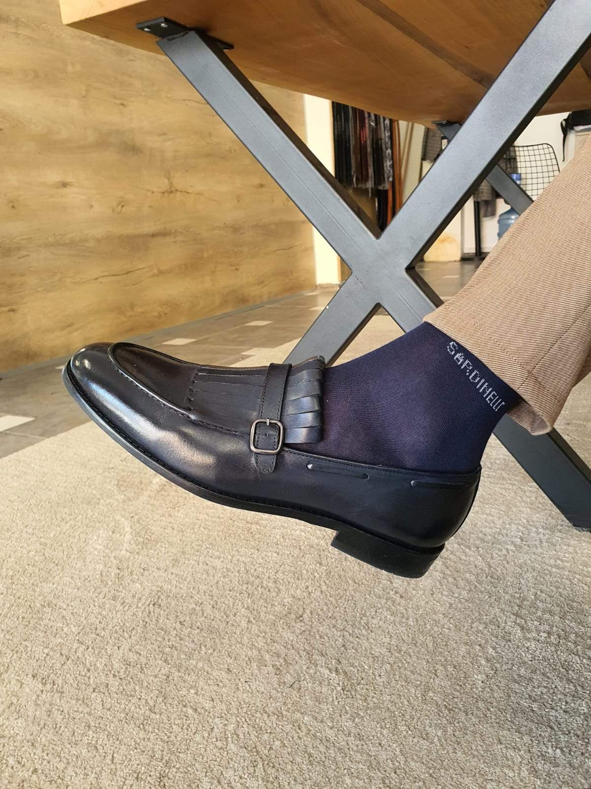 Graz Dark Blue Shoes