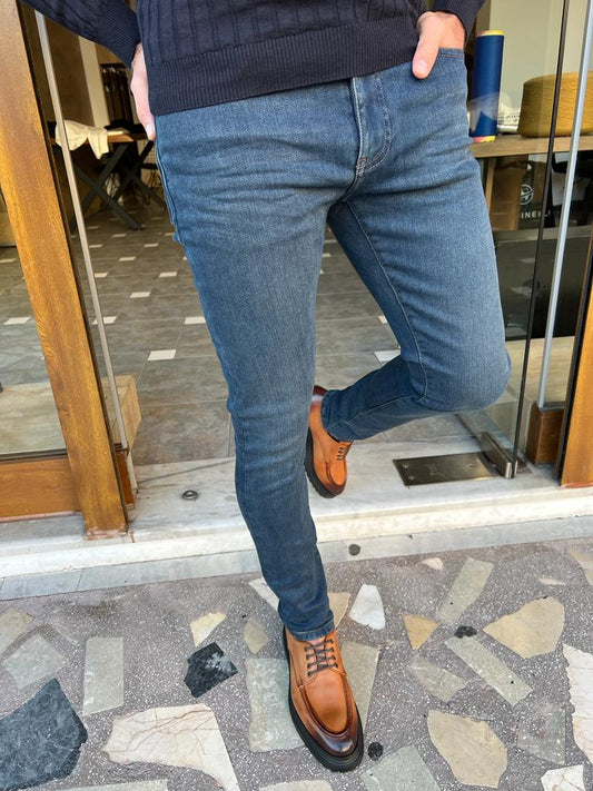 York Blue Slim Fit Jeans