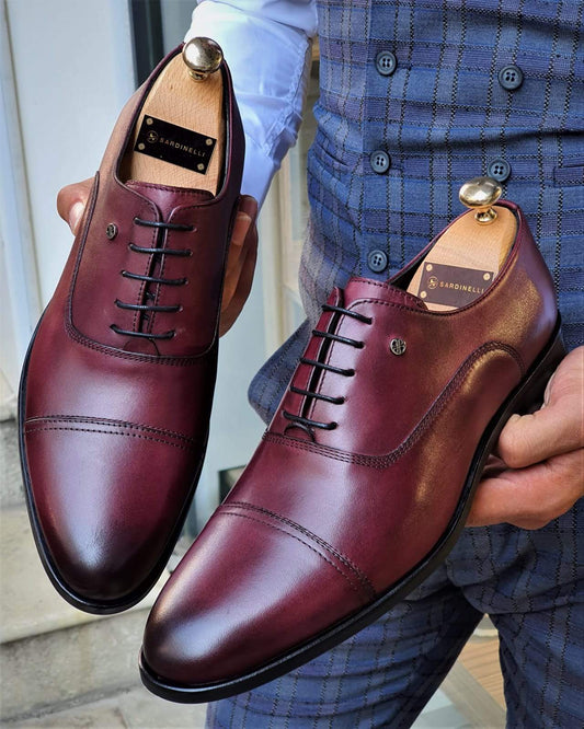 Spiez Burgundy Sardinelli Classic Shoes