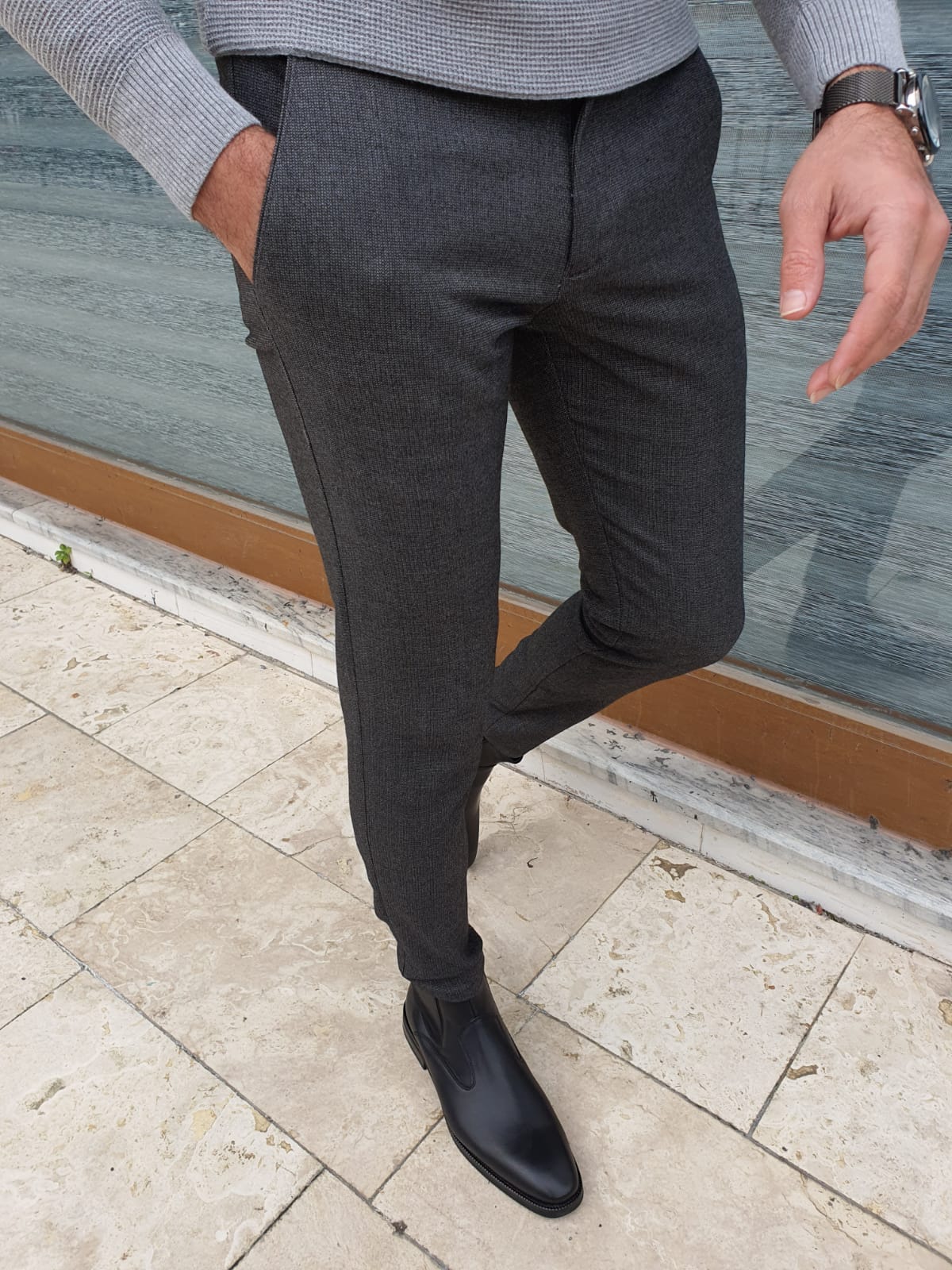 Men's Slim Fit Formal Pant at Rs 320 | Men Slim Formal Pants in Ahmedabad |  ID: 11432768488