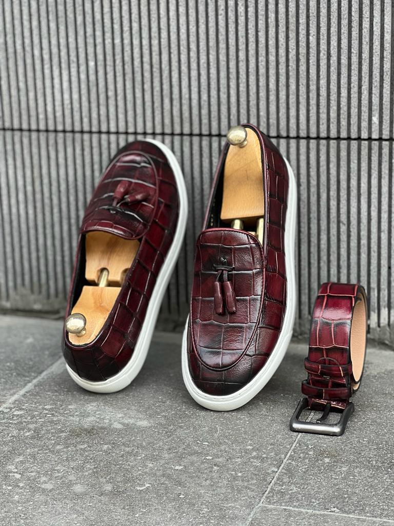 Erolla Burgundy Shoes