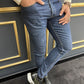 Ryan Blue Slim Fit Ripped Jeans