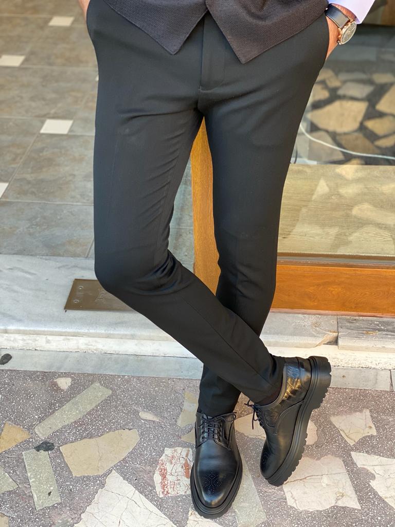 Side Zip Slim Fit Flare Trousers | SOSANDAR | M&S
