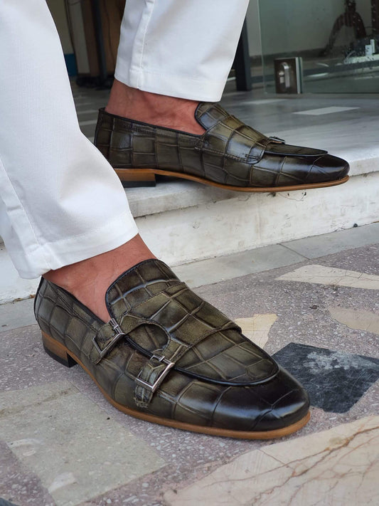 Bergamo Khaki Sardinelli Shoes