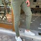 Bern Khaki Slim Fit Jeans