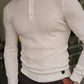 Nittero Ecru Slim Fit Knitwear