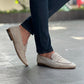 Quira Suede Beige Loafers