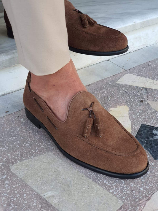 Napoca Suede Brown Sardinelli Shoes
