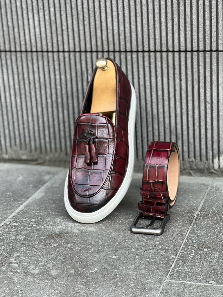 Erolla Burgundy Shoes