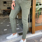 Bern Khaki Slim Fit Jeans