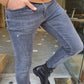 Kiel Dark Gray Slim Fit Pants