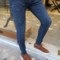 Trier Blue Slim Fit Pants