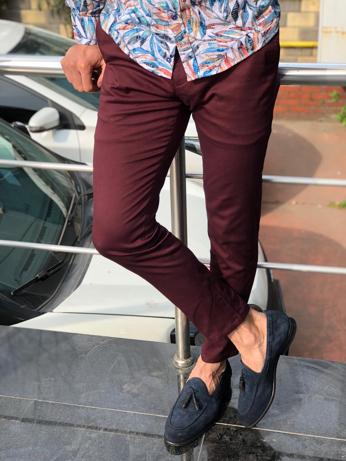 Avila Claret Red Pants