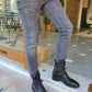 Kiel Dark Gray Slim Fit Pants