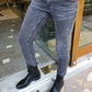 Kiel Dark Gray Slim Fit Pants