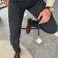 Dunfriez Light Brown Slim Fit Jeans