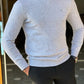 Henderson Gray Slim Fit Long Sleeve V-Neck Sweater