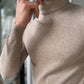 Hamilton Mink Slim Fit Turtleneck Sweater