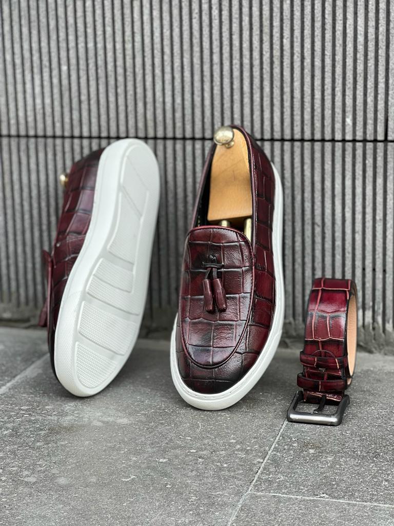 Erolla Burgundy Shoes