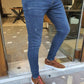 Trier Blue Slim Fit Pants