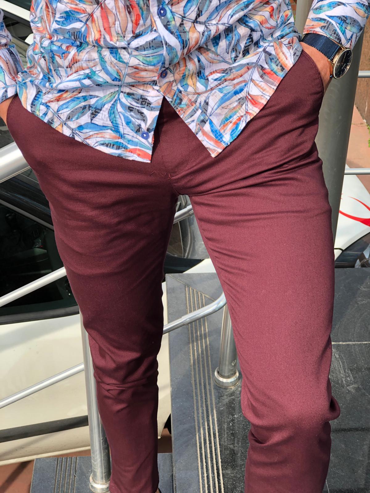 Avila Claret Red Pants