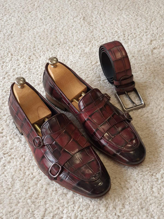 Bergamo Claret Red Sardinelli Shoes